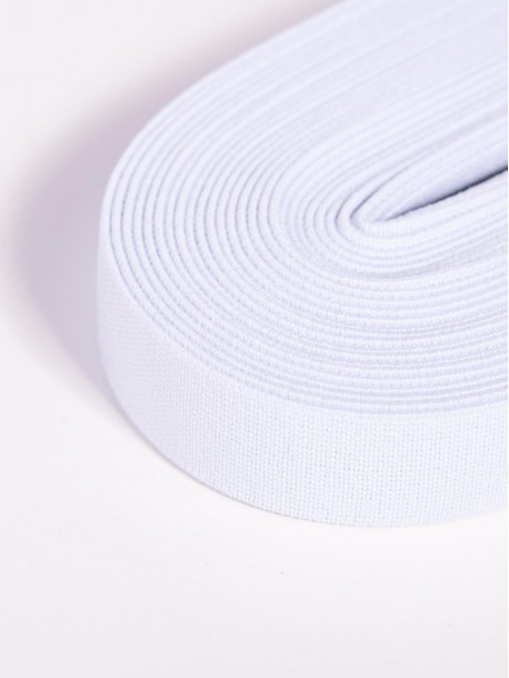 Elastic - Alb 2 cm.