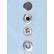 Set capse metalice 12,5 mm. 1