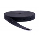 Elastic butoniera negru 20 mm.