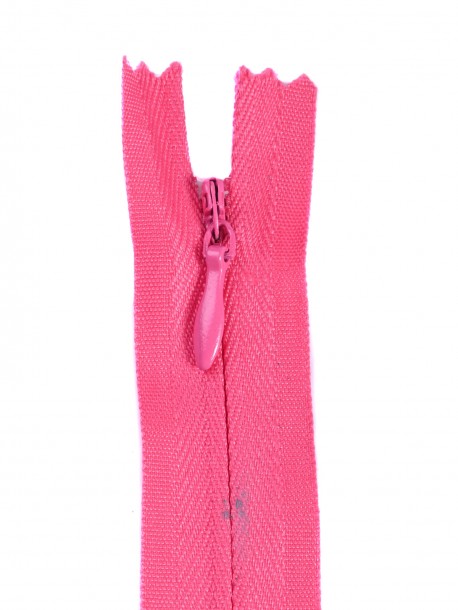 Fermoar ascuns 25 cm - roz
