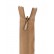 Fermoar ascuns 50 cm - maro deschis 1