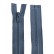 Fermoar plastic detașabil 65 cm - gri 1