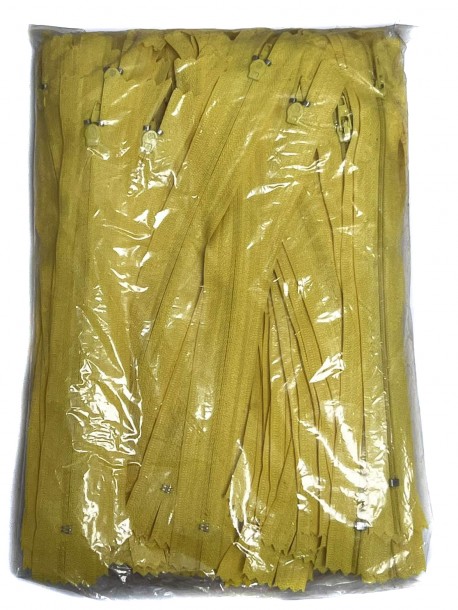 Fermoare pentru pantaloni - galben strălucitor pachet 100 buc