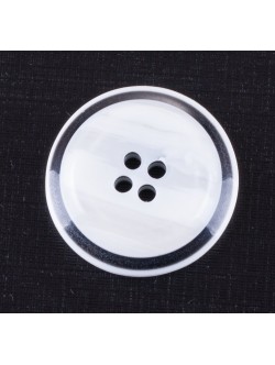 Копче бяло и сиво 25 мм.