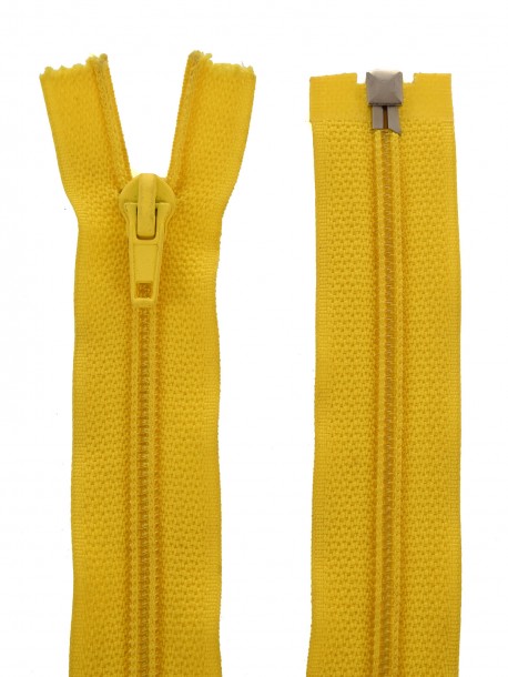 Fermoar galben 70 cm.