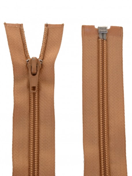 Fermoar bej 65 cm.