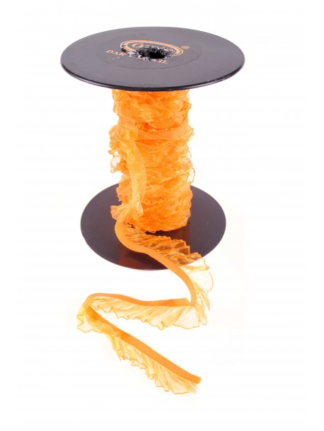 Organza portocalie cu elastic