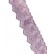 Dantela florala - violet deschis Roz 1