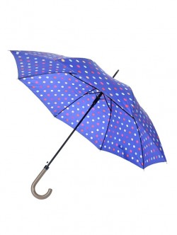 Baston mare de umbrelă cu mâner curbat