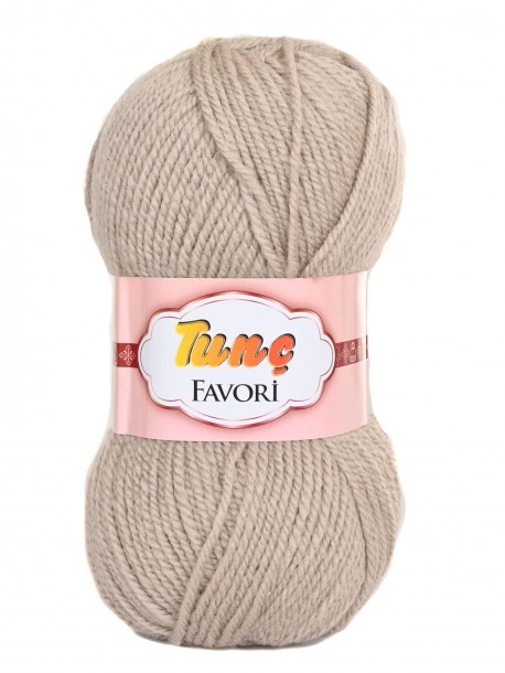 Прежда акрил Tunc Favori - бежово