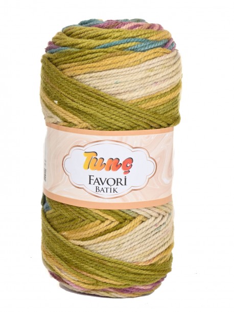 Шарена прежда Tunc Favori Batik