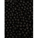 Perle negre pentru brățări de 5 mm.