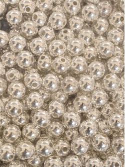 Perle de argint pentru brățări de 10 mm.