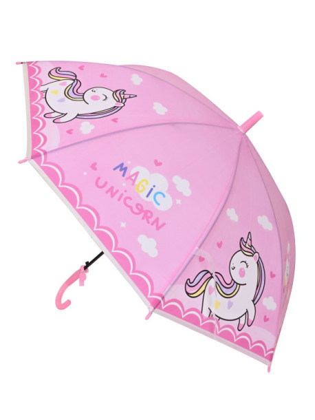 Детски чадър с Unicorn еднорог - магически дизайн